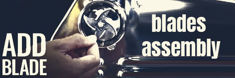 Meat Grinder Blade Assembly