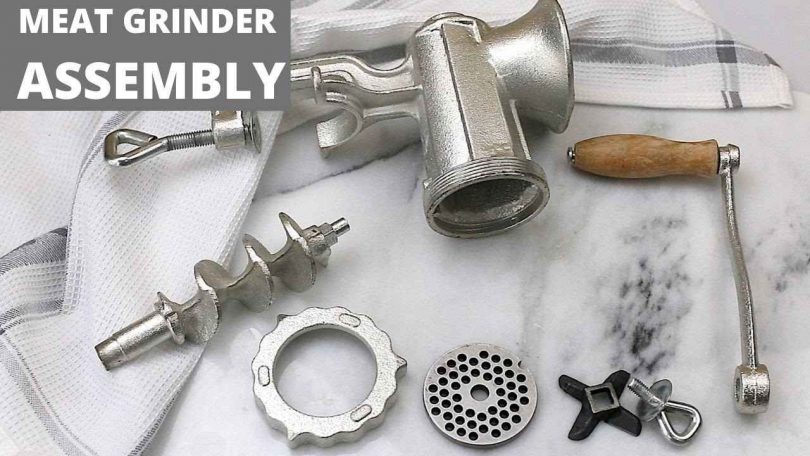 how to Assemble meat grinder